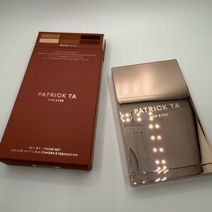 NEW Patrick Ta Major Dimension Essential Artistry Edit Eyeshadow palette- Medium